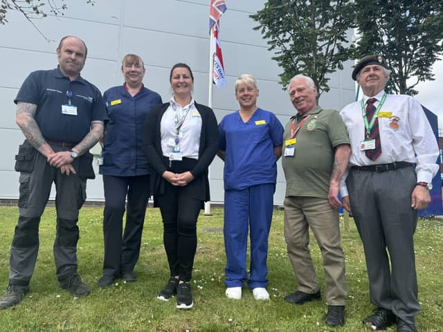 Veterans who work or volunteer at KGH