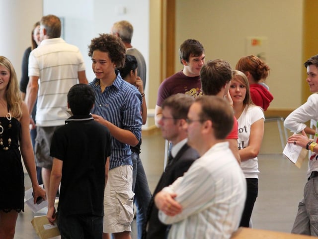 2010 - A-level results. Northampton School for Boys.