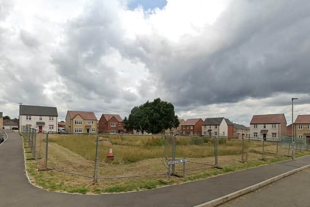 The Lancaster Way/Harvester Way housing development in Far Cotton