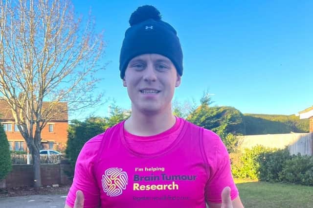 Ben will run the London Marathon in April this year.