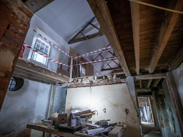 Here's how the historic Grade II Listed pub is looking so far during £3.5 million refurbishment works