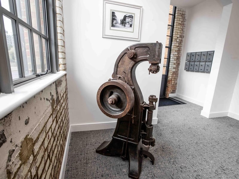 The Grade II listed former shoe factory has been converted into 89 stylish apartments by the OEH Group