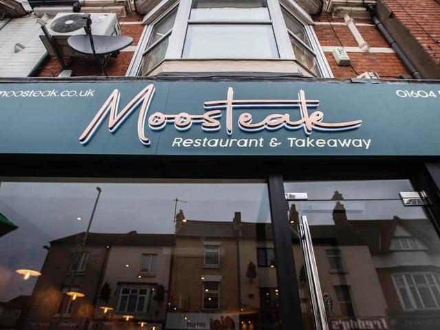 4.6 stars based on 284 Google reviews. Moosteak’s specialties are the finest cuts of steak and beef, gourmet burgers and cuisine taking inspiration from around the world – while maintaining a British twist. Location: 209 Wellingborough Road, Northampton Town Centre, NN1 4ED. Website: https://moosteak.co.uk/
