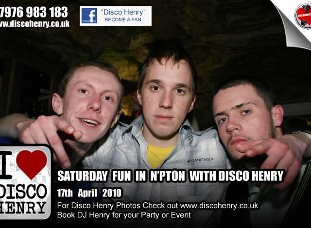 Nostalgic pictures from a night out at NB's