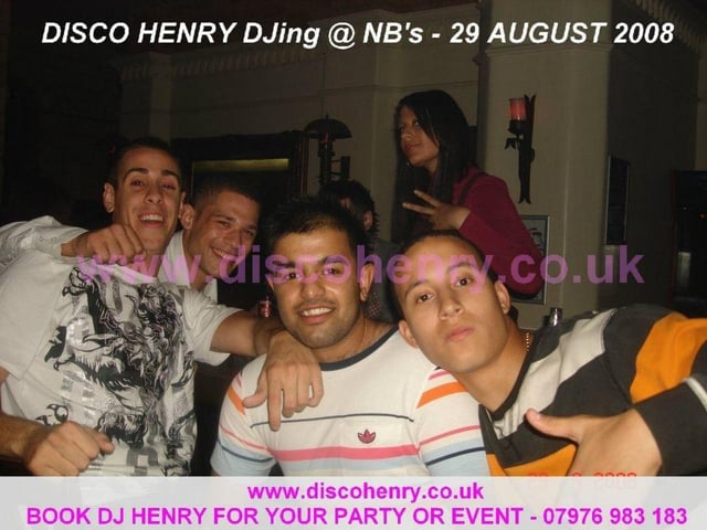 Nostalgic pictures from a night out in town