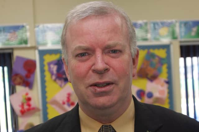 Eamonn McMorrow, headteacher of St Gregory's Catholic school, Eastfield.