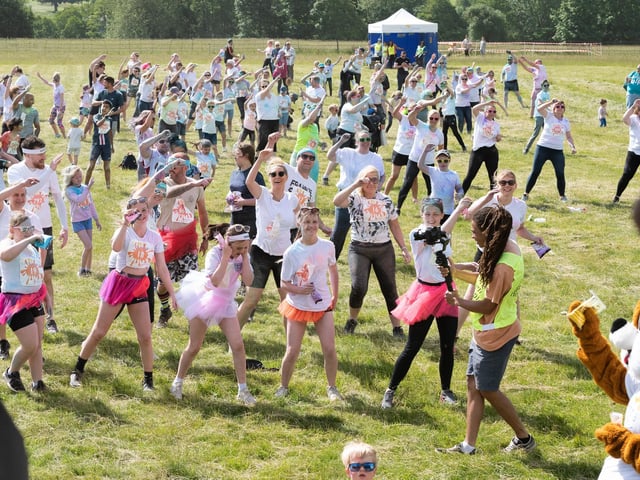 The Cynthia Spencer Northampton Colour Run 2022 took place at Overstone Park on Saturday, June 11.