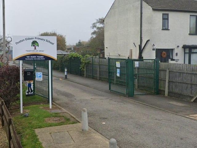 Duston Eldean Primary School had an absence rate of 4.3 per cent for its 367 pupils, with 4,364 authorised absences and 1,490 unauthorised absences.