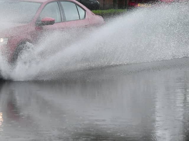 A warning has been issued to drivers in Northamptonshire after heavy rainfall. (Picture: John Devlin, National World)