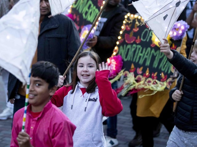 The festival of lights takes over Northampton town centre on Saturday October 15.