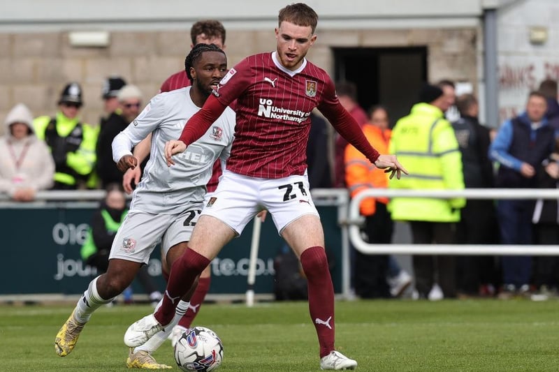 Signed off at Sixfields with a typically stylish performance. Not at his absolute best but he was the man Cobblers looked to in their attempts to unlock City's defence. Space opened up for him to shoot on several occasions but he didn't quite get the technique right... 7 CHRON STAR MAN