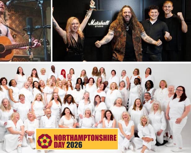 Ross Alexander, The Whisky Flowers and Northants Sings Out choir /IMG