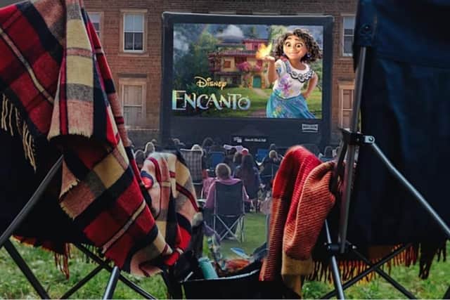 Encanto is one of five blockbuster films that will be shown at the Picnic in the Park film festival at Delapre Abbey.