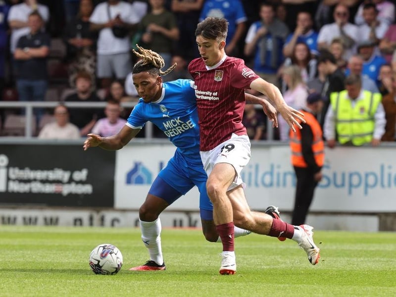 A huge shift from the youngster, who was full of running and endeavour. As threatening as anyone in claret, forcing a decent first half stop from Bilokapic and having a couple of second half effort blocked. He left it all out there and eventually ran himself into the ground... 8