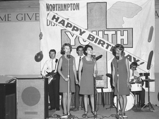 Youth coffee bar at Northampton Town Hall, September 9, 1967