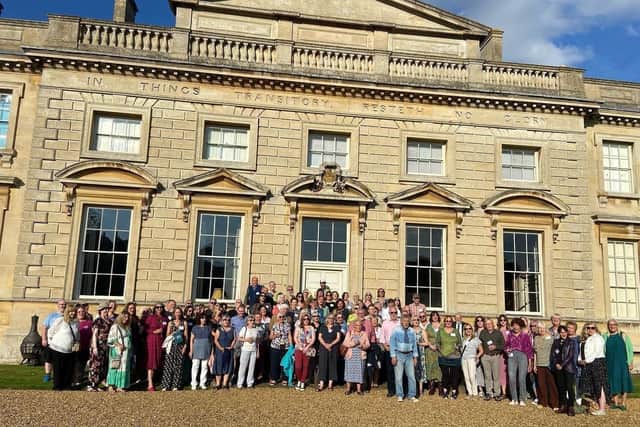 Artists who took part in 2023 outside Lamport Hall