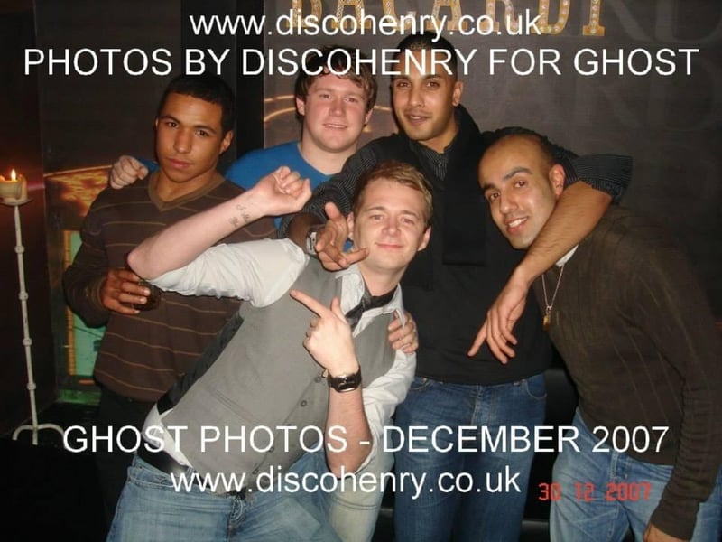 Nostalgic pictures from a night out at Ghost 16 years ago