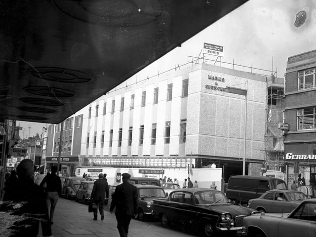 New Marks & Spencer store, Abington Street, Northampton, September 4, 1969