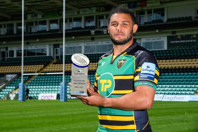 Lewis Ludlam has been named Premiership player of the month for April (picture: Pinnacle Photo Agency for Gallagher)