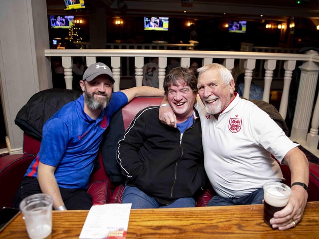 Fans head to The Barratts to watch The Three Lions in Qatar