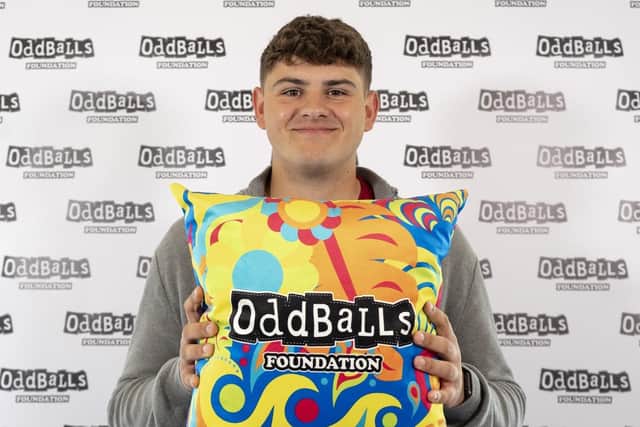 Elliot Deeks is Northampton's first OddBalls Foundation ambassador.