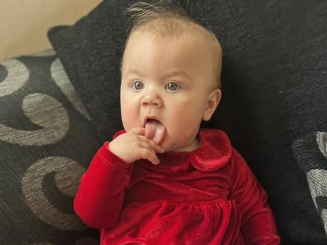Six-month-old Ava-Mae.