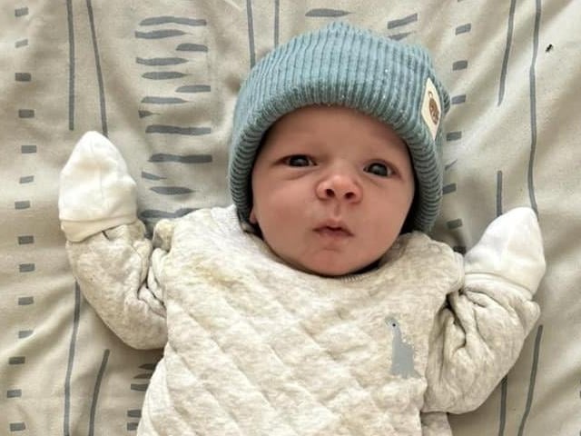 Jaxson Darren Brian born at 7.05pm on November 17, weighing 8lbs 2oz.