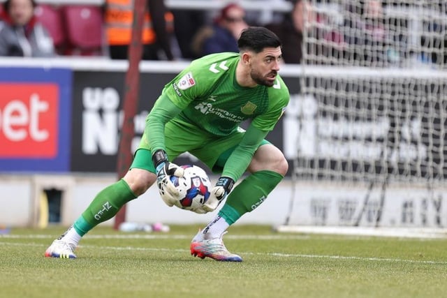 Has kept three clean sheets in five games for the Cobblers.