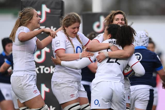 The Red Roses cruised past Scotland at Kingston Park last weekend