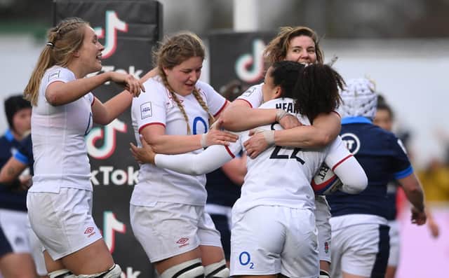 The Red Roses cruised past Scotland at Kingston Park last weekend
