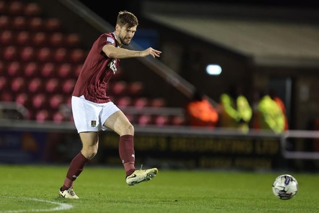 Probably the best of an average bunch on the night. Wasn't faultless but his efforts at the back, particularly against Rhodes, at least kept Cobblers in the game... 7 CHRON STAR MAN