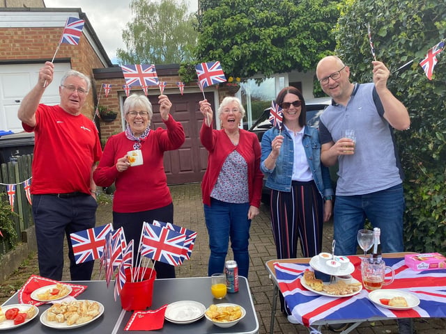 The King's Coronation street party at Fairmead Rise in Kingsthorpe on Sunday, May 7, 2023.