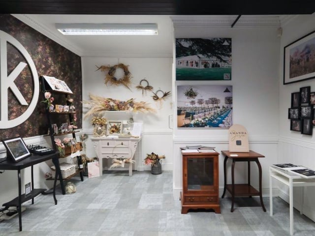 The business, located in Market Square, hopes to become the go-to place for brides and grooms-to-be to find out about local suppliers and plan their wedding in a fun and relaxed environment.