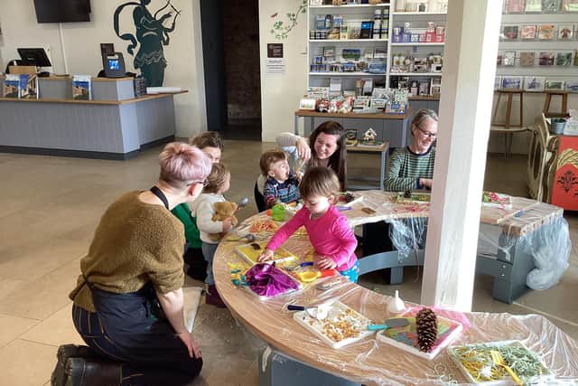 Messy play that you don't have to clear up.