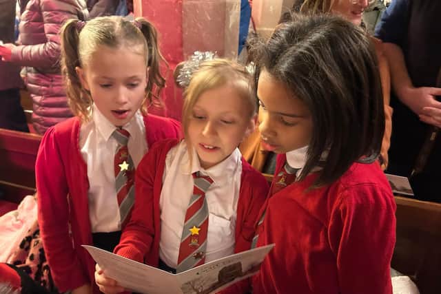 Staverton CE Primary School pupils