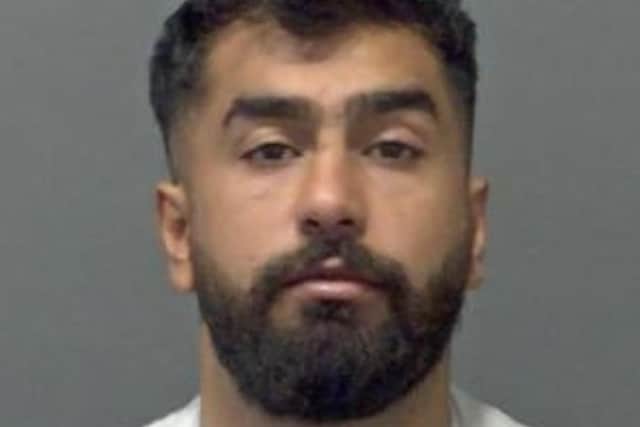 Reza was jailed for more than four years following a 150mph police chase through Northamptonshire