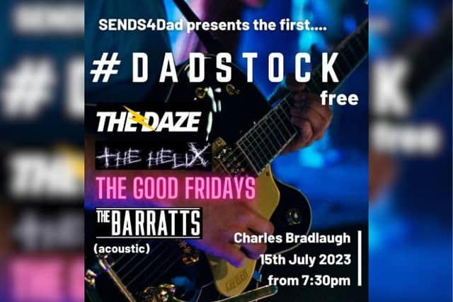 Here is all the information you need about next month's #DadStock event.