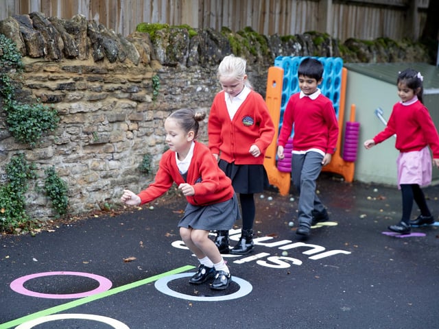 The school’s volunteer-led charity Pitsford School Association was behind the relentless fundraising over the past two years, and the playground was installed at the end of July.