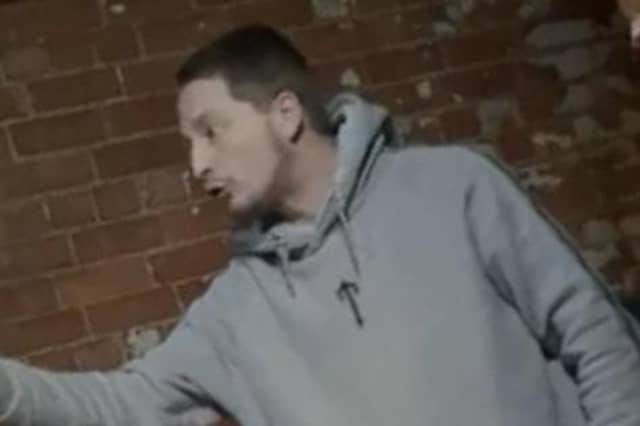 Police want to speak to the man in the image.