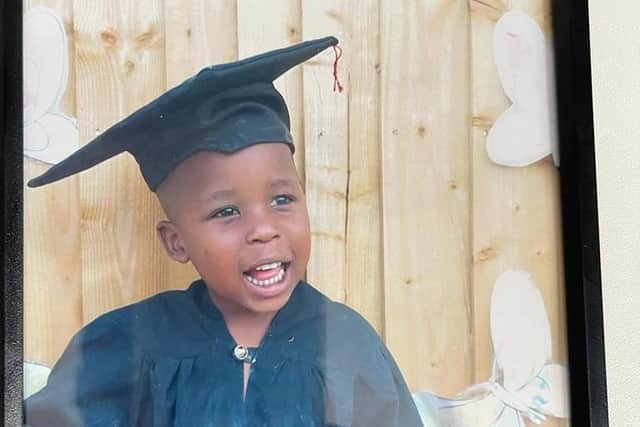 Akhona graduated the Butterfly Nursey at Mereway Pre-School earlier this year and was set to go to primary school