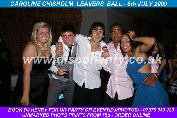 Photos from Caroline Chisholm's Sixth Form prom on July 8, 2009.