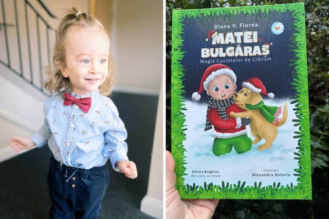 Diana V. Florea proudly published ‘Matei and Bulgăraș – The Magic of Christmas Words’ in December 2025.
