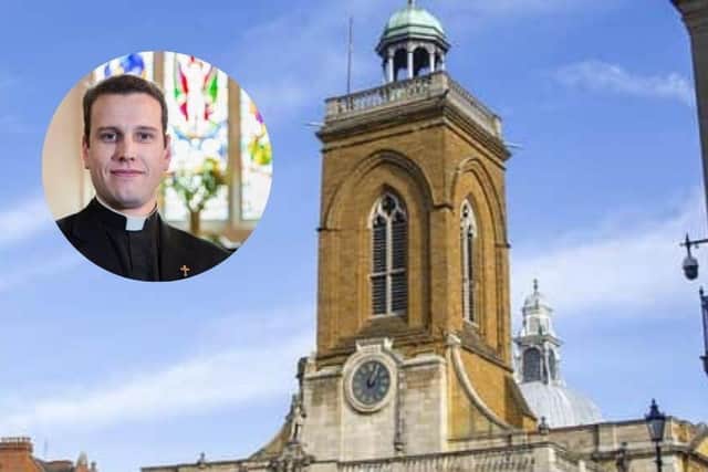 Father Oliver Coss has wished Northampton Merry Christmas.