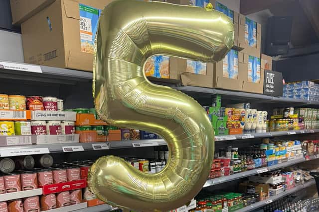 The Towcester and Roade community larders celebrated half-a-decade open this month, and they have made a huge difference since the launch in the midst of the pandemic.