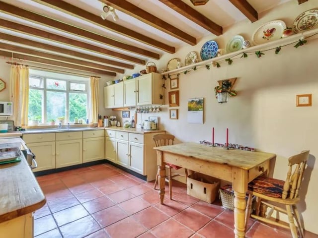 This four bedroom cottage in Church Road, Swanmore, is on sale for £925,000. It is listed by Charters Bishops Waltham.