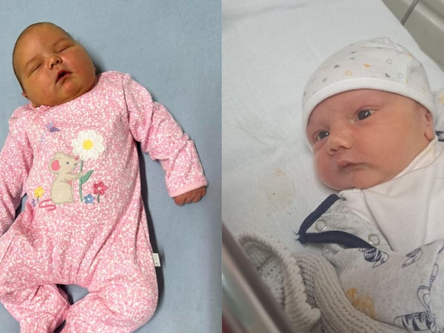 Some of the very cute babies born in Northampton in November 2024...