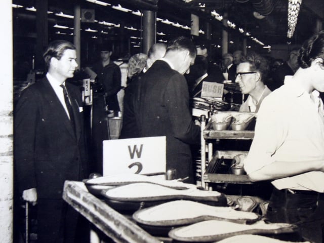Church's shoe factory, St James in the 1960s