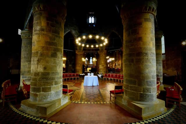 Medival round Church of The Holy Sepulchre