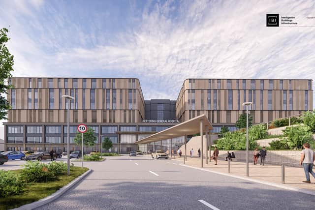 The new plans for Kettering General Hospital reveal how KGH may look after a rebuild