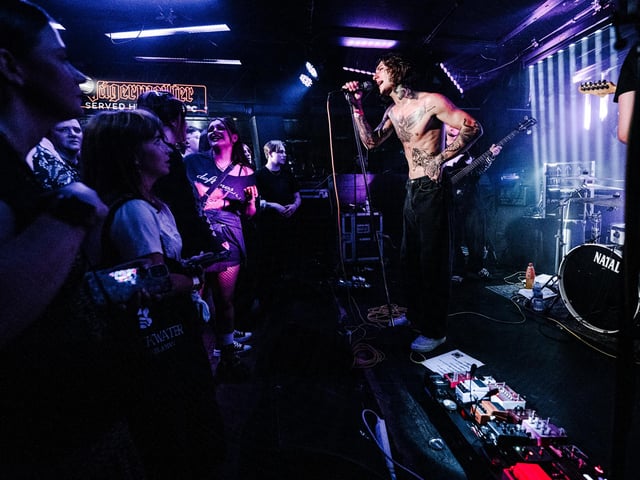 Mouth Culture on stage at the Multitude Festival at the Craufurd Arms in Milton Keynes on Sunday, August 8. Photo by David Jackson.